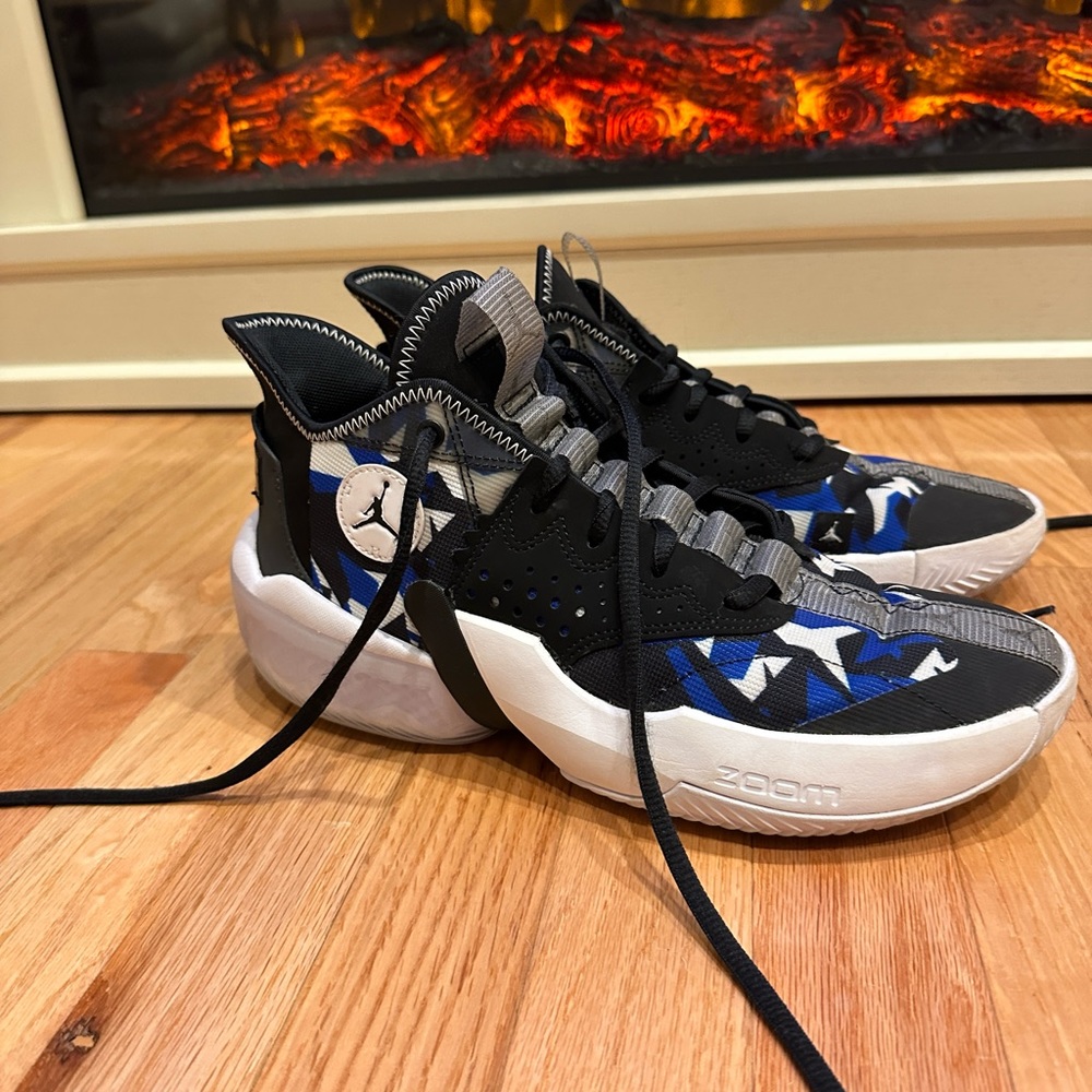 Jordan React Elevation Pf 'Fractal Pattern, Black… - image 5